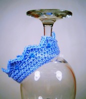 Modrá korunka na fotenie Newborn